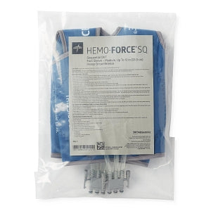 Medline Hemo-Force Sequential Triple-Bladder DVT Sleeves - Hemo-Force Sequential DVT Sleeve, Foot, Size M with Up to 13" (33 cm) Instep - MDS620SQ