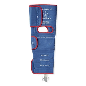 Medline Hemo-Force Sequential Triple-Bladder DVT Sleeves - Hemo-Force Sequential DVT Sleeve, Thigh-Length, Size L with Circumference 29" - 36" (73.7 - 91.4 cm) - MDS630LSQ