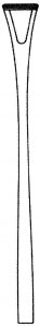 Medline Babcock Thoracic Tissue Forceps - FORCEP, TISS, THORACIC, BABCOCK, 16MM, 9 1/2" - MDS6416124