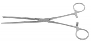 Medline Kocher Intestinal Forceps - FORCEP, INTESTINAL, KOCHER, STR, 9 7/8" - MDS6422025