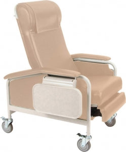 Winco Care Cliner Clinical Recliners - Clinical Recliner, 6-Position, Taupe, TB133 - 6530-03-TB