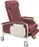 Winco Care Cliner Clinical Recliners - Clinical Recliner, 6-Position, Burgundy - 6530-14