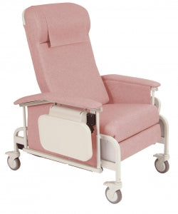 Winco Drop Arm Clinical Recliners - Serenity Drop-Arm Clinical Recliner, Mauve - 6550-16