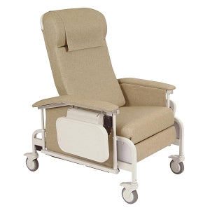 Winco Drop Arm Clinical Recliners - Serenity Drop-Arm Clinical Recliner, Toffee - 6550-39