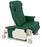 Winco Wide-Drop Arm Clinical Recliners - Extra-Wide Drop-Arm Vinyl Clinical Recliner, Hunter Green - 6570-06