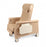 Winco Swing Arm Dialysis Recliners - Elite Clinical Recliner with Dual Swing-Away Arms, Taupe - 6940-03