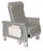 Winco Mfg., LLC XL Wide Swing Arm Dialysis Recliners - RECLINER, DUAL SWING ARM, BARI, GREY - 6950-07