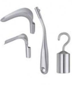 Medline Scherbak Vaginal Speculums - Complete Scherbak Vaginal Speculum Set with 400 Gram Weight - MDS7031000