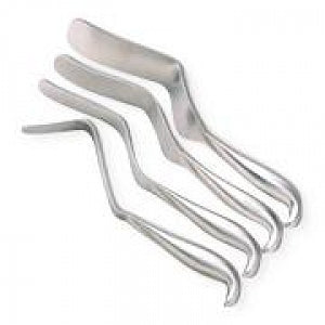 Medline Nichols Vaginal Retractors - 13" (33 cm) Nichols Vaginal Retractor with 2" (5 cm) Wide Blade - MDS7033462