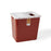 Medline Large Biohazard Containers - Sharps Containers, Red, Sliding Lid, 12 gal. - MDS705212SL