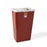 Medline Large Biohazard Containers - Sharps Containers, Red, Sliding Lid, 18 gal. - MDS705218SL