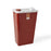 Medline Large Biohazard Containers - Sharps Containers, Red, Star Lid, 18 gal. - MDS705218ST