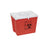 Medline Large PG-II Waste and Sharps Containers - PG-II Flat Sharps Container with Port Lid, Red, 8 gal. - MDS705308