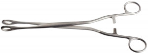 Medline De Lee Cervix Holding Forceps - FORCEP, POLYPUS, UTERINE, NOTO, 9.75" - MDS7054027