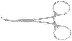 Medline Cooley Neonatal Vascular Clamp - FORCEP, CARDIO, COOLEY, PED, F CURVED, 5.25" - MDS7061115