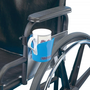 Maddak Inc Wheelchair Clamp-On Drink Holder - HOLDER, DRINK, WHEELCHAIR. CLAMP-ON - 706220001