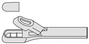 Medline Eppendorfer Cervical Biopsy Forceps - PUNCH, BIOPSY, CERVICAL, EPPENDORF - MDS7063001