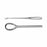 Medline Bumm Uterine Curettes - Fig 2 26 mm 12-3/8" (31.4 cm ) Long Blunt Malleable Bumm Placenta Curette - MDS7070221