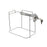 Medline Sharps Container Accessories - Locking Bracket for Medline 1- and 2-gal. Sharps Containers - MDS707112