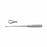 Medline Recamier-Sims Uterine Curettes - 12" (30.5cm) Long Recamier-Sims Uterine Curette with Blunt 7 mm Tip - MDS7072207