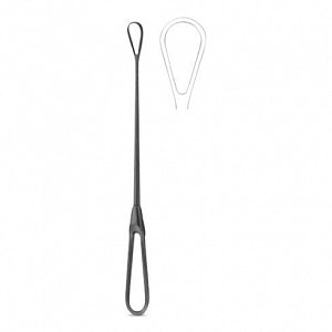 Medline Bumm Uterine Curettes - Fig 3 28.5 mm 12-3/8" (31.4 cm ) Blunt Malleable Bumm Placenta Curette - MDS7073210