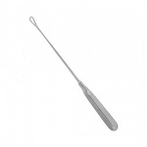 Medline Thomas Uterine Curettes - Size 1 11" (27.9 cm) Blunt Malleable Thomas Uterine Curette - MDS7074001