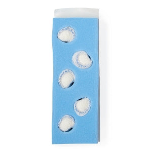 Medline X-Ray Detectable Peanut Sponge - X-Ray Detectable Sterile Peanut Sponge, Small, 3/8" - MDS72038