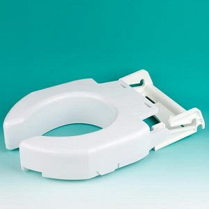 Maddak Inc Elongated Elevated Hinged Toilet Seat - Hinged Elongated Elevated Toilet Seat - 725680001