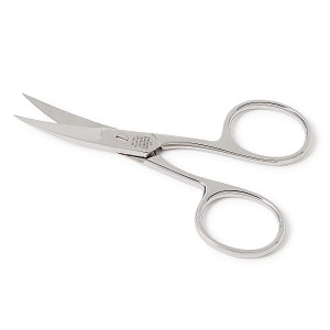 Medline Curved Nail Scissors - 3.5" (9 cm) Konig Delicate Curved Nail and Cuticle Scissors - MDS7436309