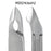 Medline Tissue and Cuticle Nail Nippers - 5-5/8" (14.3 cm) Double Spring Tissue and Cuticle Nail Nippers with Convex Jaw - MDS7436412