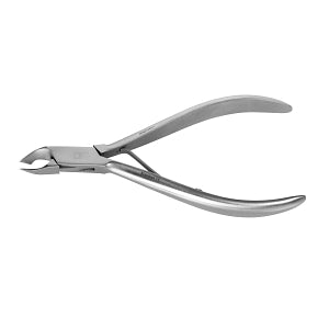 Medline Tissue and Cuticle Nail Nippers - 4" (10.2 cm) Double Spring Tissue and Cuticle Nail Nippers with Convex Jaw - MDS7436511