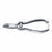 Medline Furst Nail Nippers - 4-3/4" (12 cm) Furst Single Action Barrel Concave Jaw Nail Nipper - MDS7436812F