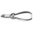 Medline Konig Double Action Myotic Nail Nippers with Barrel Spring - 4.75" (12 cm) Konig Concave Double Action Barrel Spring Nail Nipper - MDS7436812