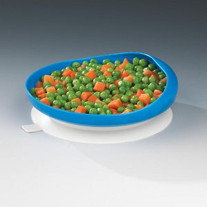 Maddak Inc Scoop Dishes - Scooper Plate with Suction Cup Base, 6-3/4" dia. - 745350012