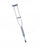 Medline Push-Button Aluminum Crutches - Aluminum Crutches with 300 lb. Capacity, 4'6"-5'2" Youth - MDS80536HW