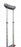 Medline Quick-Fit Aluminum Crutches - Quick-Fit Crutches, 4'7"-6'7" - MDS80540-8