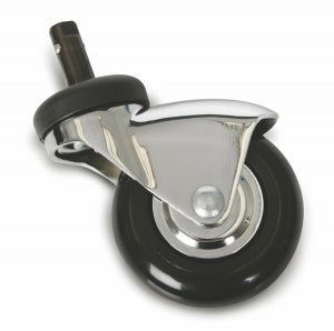 Medline Stainless Steel Six Leg Heavy Duty IV Pole - Quick-Release Caster for IV Pole MDS80600 - MDS80600C