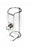 Medline Stainless Steel Six Leg Heavy Duty IV Pole - Oxygen Tank Holder for IV Pole MDS80600 - MDS80600OTH