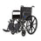 Medline K1 Basic Wheelchairs - K1 Basic Wheelchair with Permanent Full-Length Arms and Elevating Leg Rests, 300 lb. Weight Capacity, 18" Width - MDS806200EE