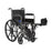 Medline K2 Basic Vinyl Wheelchairs - K2 Basic Wheelchair with 18"W Seat, and Elevated Leg Rests - MDS806200EV