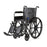 Medline K2 Basic Vinyl Wheelchairs - K2 Basic Wheelchair with 18"W Seat, and Elevated Leg Rests - MDS806200EV