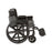 Medline K1 Basic Wheelchairs - K1 Basic Wheelchair with Desk-Length Arms, Swing-Away Footrests and 2 Bags, 18" Width - MDS806250EE2B