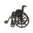 Medline K1 Basic Wheelchairs - K1 Basic Wheelchair with Desk-Length Arms, Swing-Away Footrests and 2 Bags, 18" Width - MDS806250EE2B