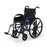 Medline Hybrid 2 Transport Wheelchairs - Hybrid 2 Transport Wheelchair with Removable Desk-Length Arms and Swing-Away Footrests, 300 lb. Weight Capacity, 18" Width - MDS806250H2