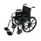 Medline K2 Basic Vinyl Wheelchairs - K2 Basic Wheelchair with 16"W Seat, Removable Desk-Length Arms and Swing-Away Leg Rests - MDS806250NEV