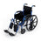 Medline Hybrid 2 Transport Wheelchairs - Hybrid 2 Transport Wheelchair with Removable Desk-Length Arms and Swing-Away Elevating Footrests, 300 lb. Weight Capacity, 18" Width - MDS806300H2