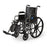 Medline K2 Basic Vinyl Wheelchairs - K2 Basic Wheelchair with 16"W Seat, Removable Desk-Length Arms and Elevated Leg Rests - MDS806300NEV