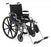 Medline K4 Basic Lightweight Wheelchair - K4 Basic Lightweight Wheelchair with Swing-Back Desk-Length Arms and Elevating Leg Rests, 300 lb. Capacity, 18" Width - MDS806550E