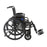 Medline K4 Lightweight Wheelchairs - K4 Lightweight Wheelchair with Height-Adjustable Swing-Back Desk-Length Arms and Elevating Leg Rests, 300 lb. Weight Capacity, 18" Width - MDS806550PLUS