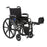 Medline K4 Lightweight Wheelchairs - K4 Lightweight Wheelchair with Height-Adjustable Swing-Back Desk-Length Arms and Elevating Leg Rests, 300 lb. Weight Capacity, 18" Width - MDS806550PLUS